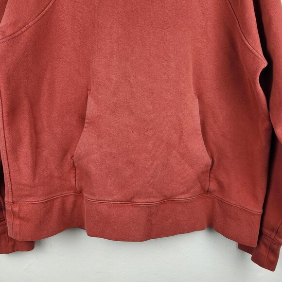 Lululemon Loungeful Hoodie Sweatshirt in Red Rock sz 10 - Picture 4 of 12